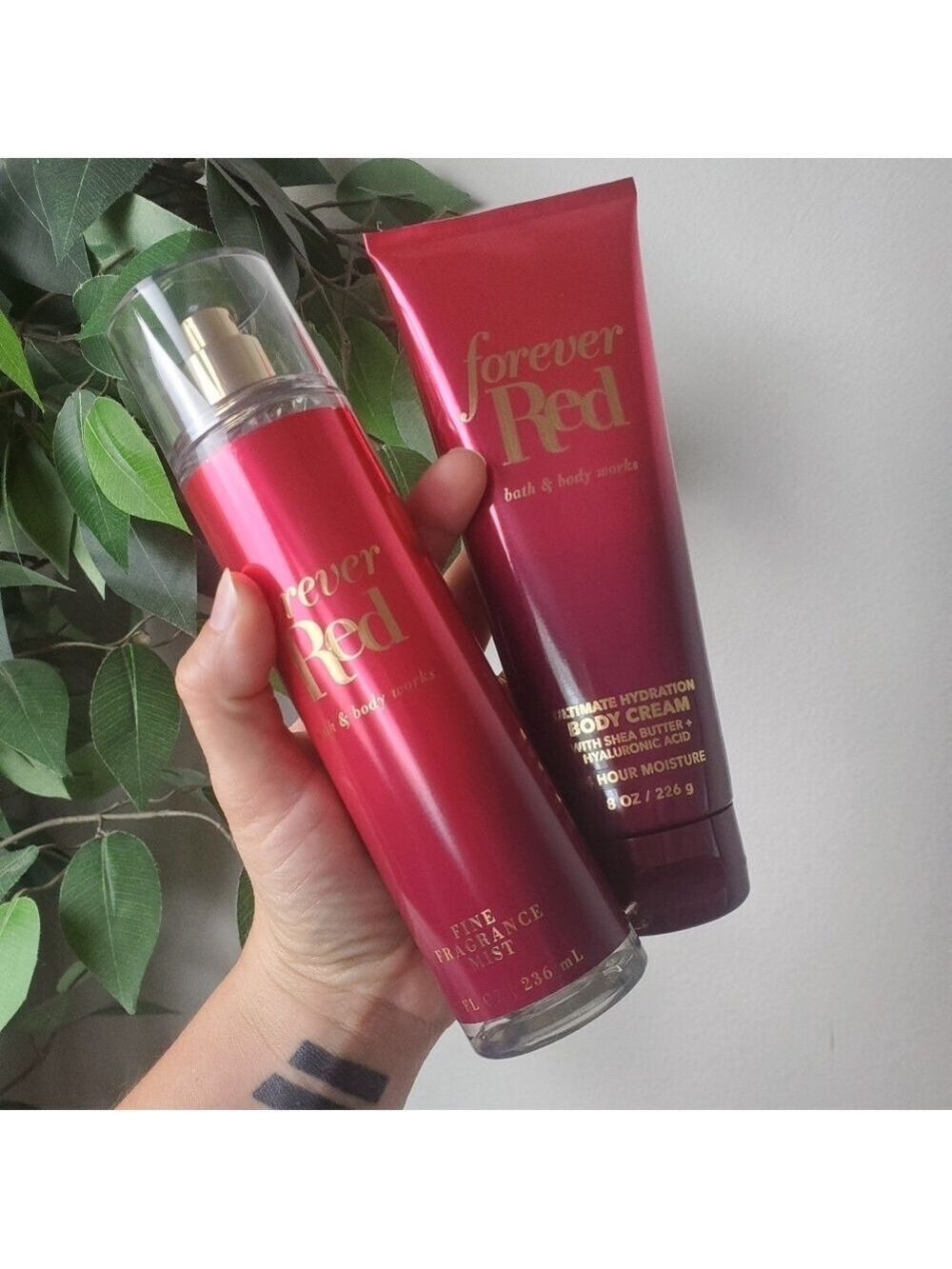 Bath and Body Works Red Vanilla Set BBW 8oz Rare New